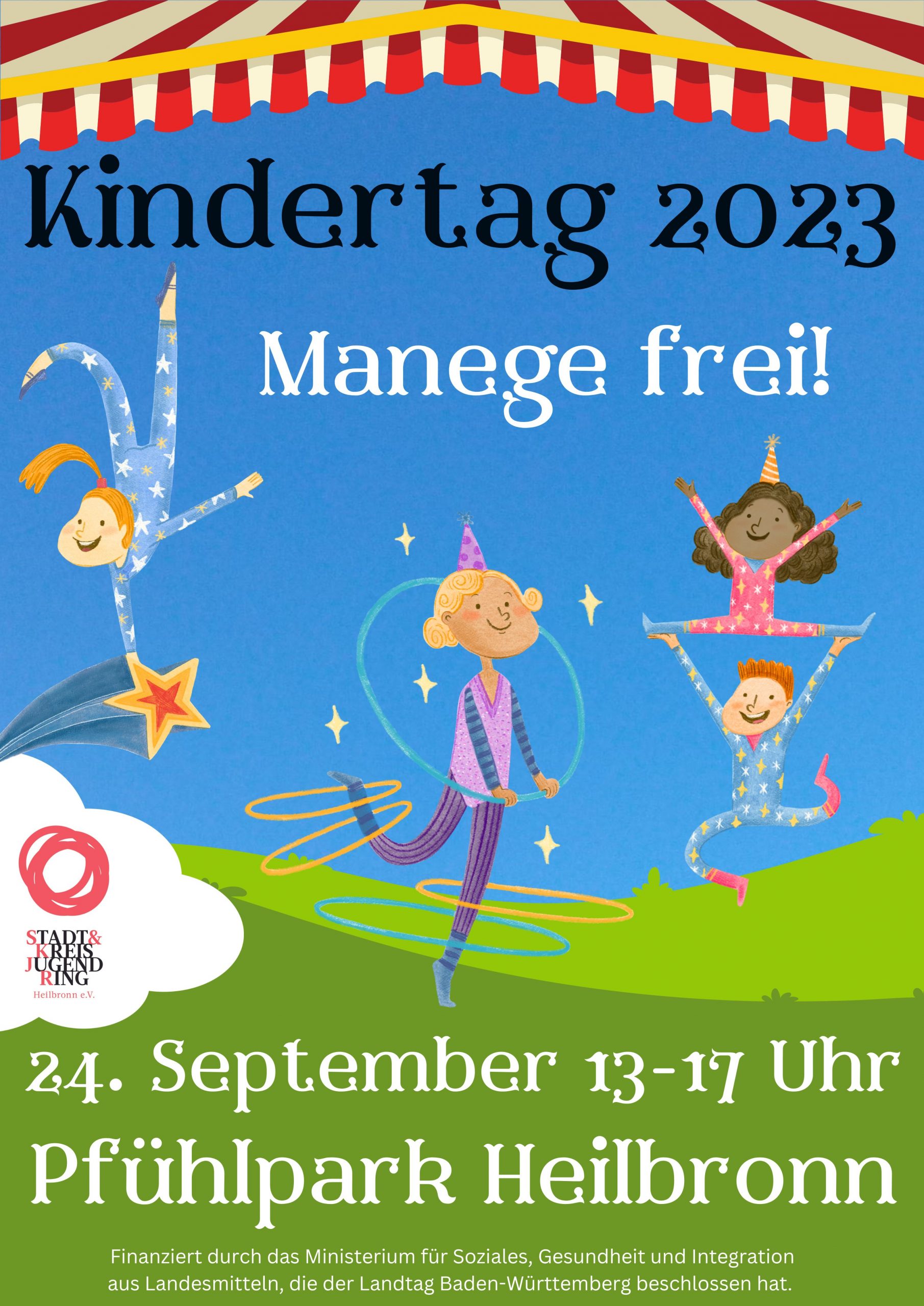 Kindertag im Pfühlpark